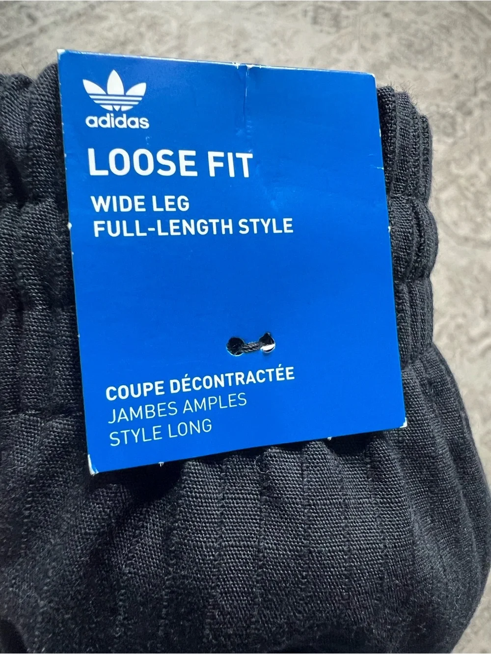 Men’s Adidas Originals Trefoil Essentials Woven Cargo Pants in black
